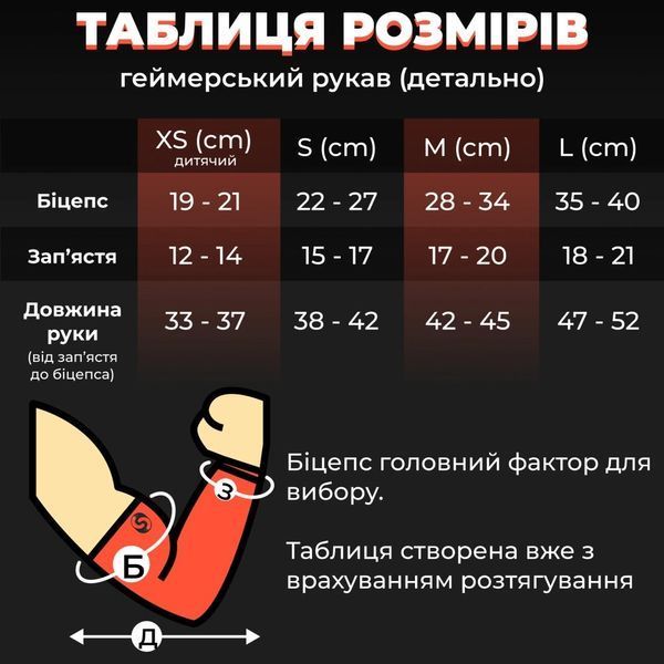 Ігровий рукав з обрізаною долонею 2.0 Швидкісний Звір Selerity S 040404 фото