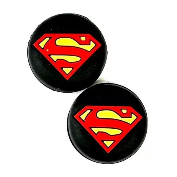 Силіконові накладки на стіки PS2 PS3 PS4 PS5 / Xbox Series X S One 360 Superman 2 шт 040412 фото Силіконові накладки на стіки PS2 PS3 PS4 PS5 / Xbox Series X S One 360 Superman 2 шт 040412 фото
