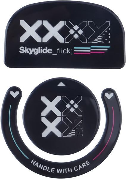 Глайди скляні для Logitech G Pro X Superlight Flick Black 040247 фото