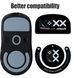 Глайди скляні для Logitech G Pro X Superlight Flick Black 040247 фото 3