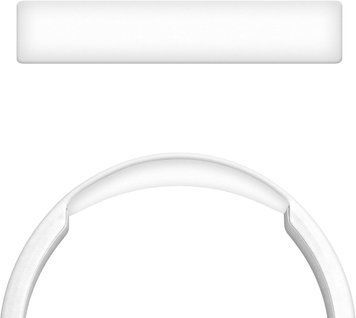 Наголівʼя для JBL T450BT, T500BT, Tune600, 660, 510BT White 040372 фото