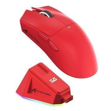 Миша бездротова Attack Shark X11 Red 010223 фото