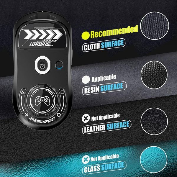 Глайди скляні для Logitech G Pro X Superlight Black 040164 фото