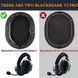 Амбушури для Razer BlackShark V2 Black тканинні 040166 фото 5