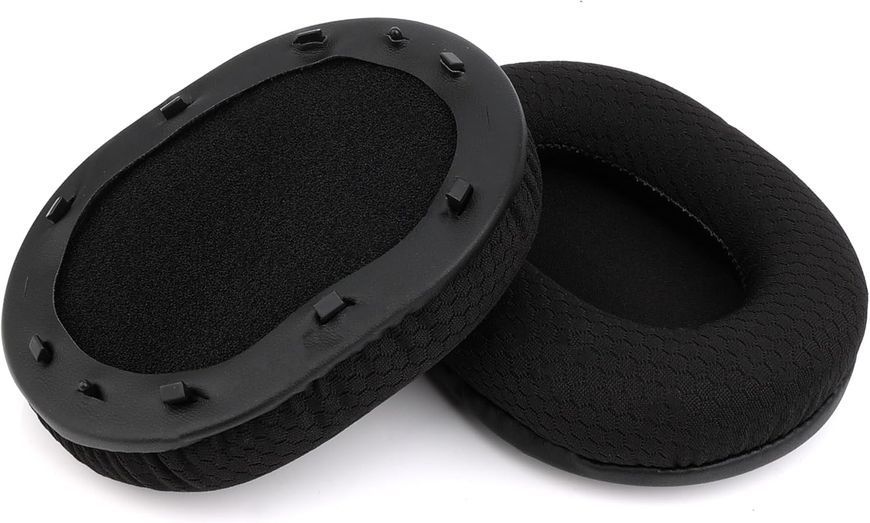 Амбушури для Razer BlackShark V2 Black тканинні 040166 фото