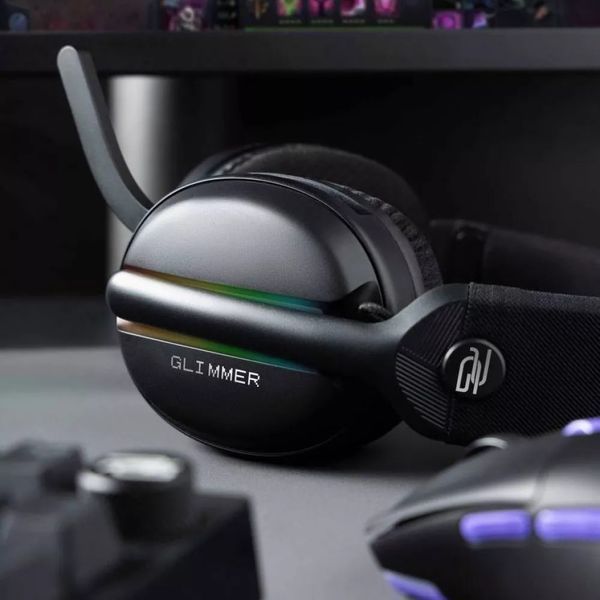 Навушники бездротові Proove Gaming Glimmer (APP) Black/Purple (WHGL00022016) 030172 фото