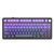 Клавіатура бездротова Attack Shark X85 Gradient Purple (6972792471594) 060233 фото