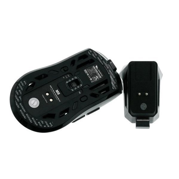 Миша бездротова SMAILWOLF M8 Black 010232 фото