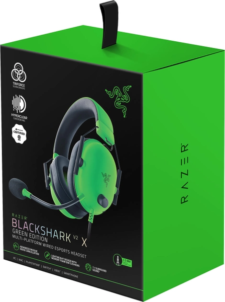 Навушники дротові Razer Blackshark V2 X Green 030102 фото