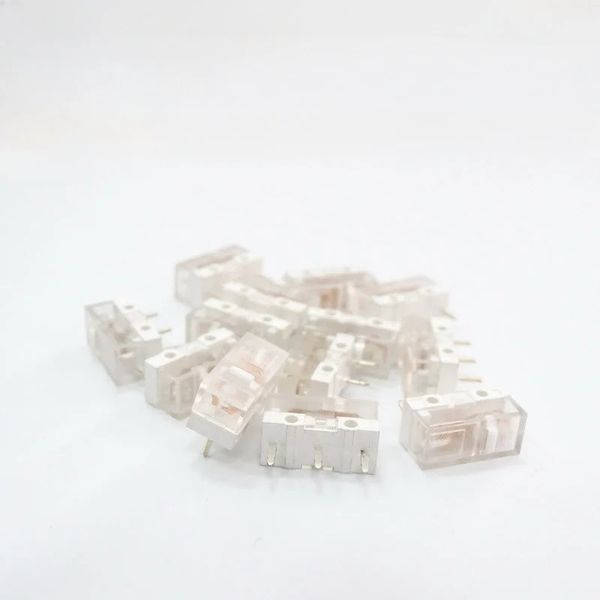 Мікроперемикач для миші Huano Transparent White Dot 100M 2 шт 040429 фото
