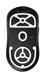 Глайди тефлонові для Logitech G Pro X Superlight 2/SE Esptiger Kryos 040430 фото 2