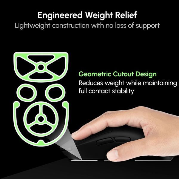 Глайди тефлонові для Logitech G Pro X Superlight 2/SE Esptiger Kryos 040430 фото