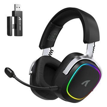 Навушники бездротові Attack Shark G800 Black (6972792472713) 030174 фото