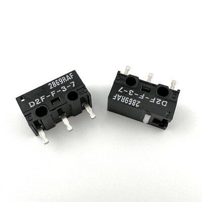 Мікроперемикач для миші Omron D2F-F-3-7 10M 2 шт 040431 фото