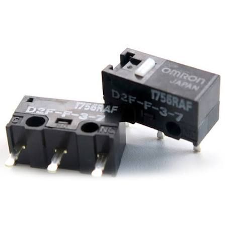 Мікроперемикач для миші Omron D2F-F-3-7 10M 2 шт 040431 фото