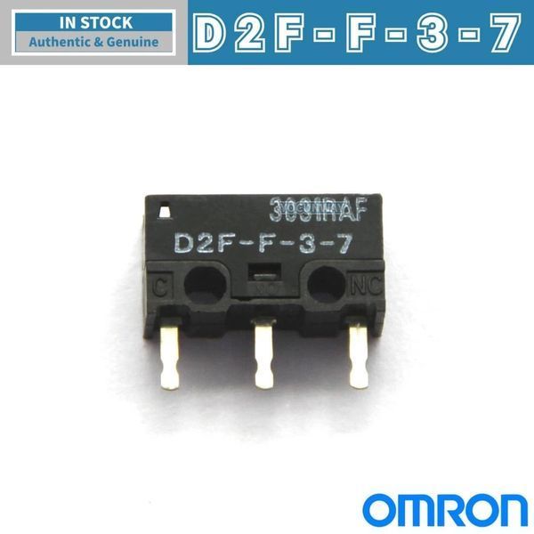 Мікроперемикач для миші Omron D2F-F-3-7 10M 2 шт 040431 фото