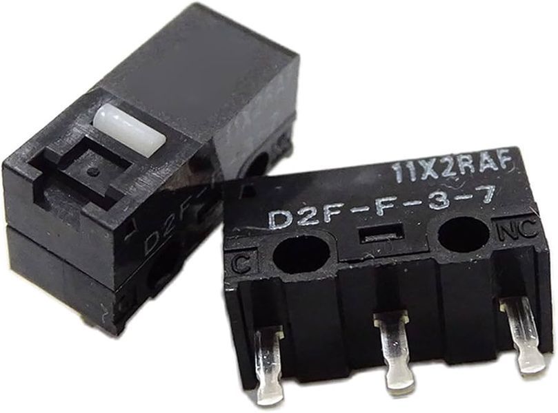 Мікроперемикач для миші Omron D2F-F-3-7 10M 2 шт 040431 фото