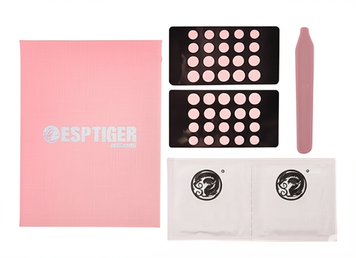 Глайди тефлонові універсальні DIY Dots ESPTiger YanZi Pink 40 крапок 040239 фото