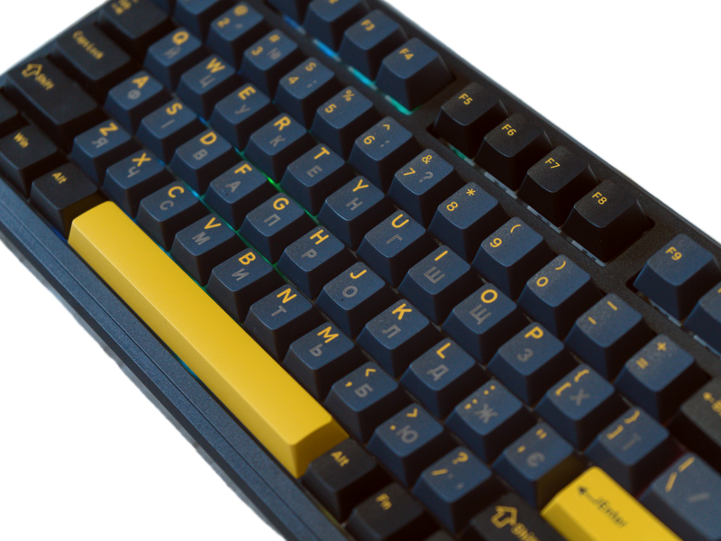 Клавіатура бездротова Attack Shark X98 Star Black ENG/UKR (AS-6972792471976-SB-UA) 060237 фото