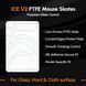 Глайди тефлонові для Logitech G502 X Wireless/Plus Esptiger Ice V2 040411 фото 8